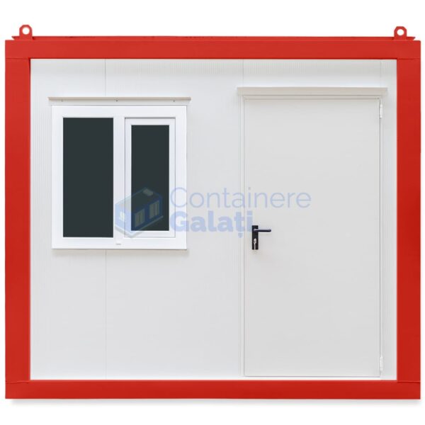 container birou galati 3metri rosu