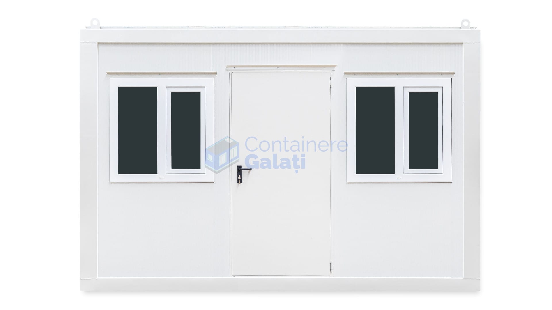 container birou galati 4metri 2geamuri alb