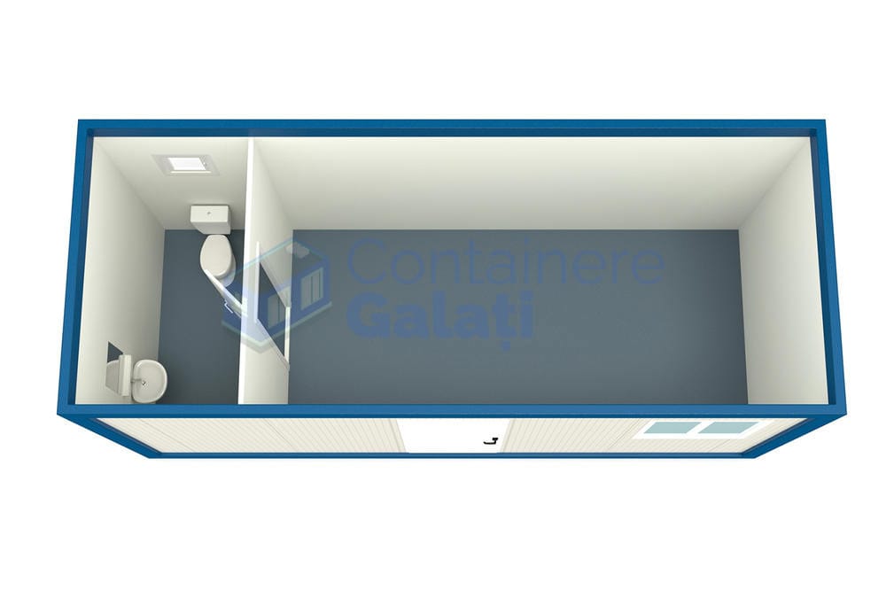 container casa galati 6metri albastru2