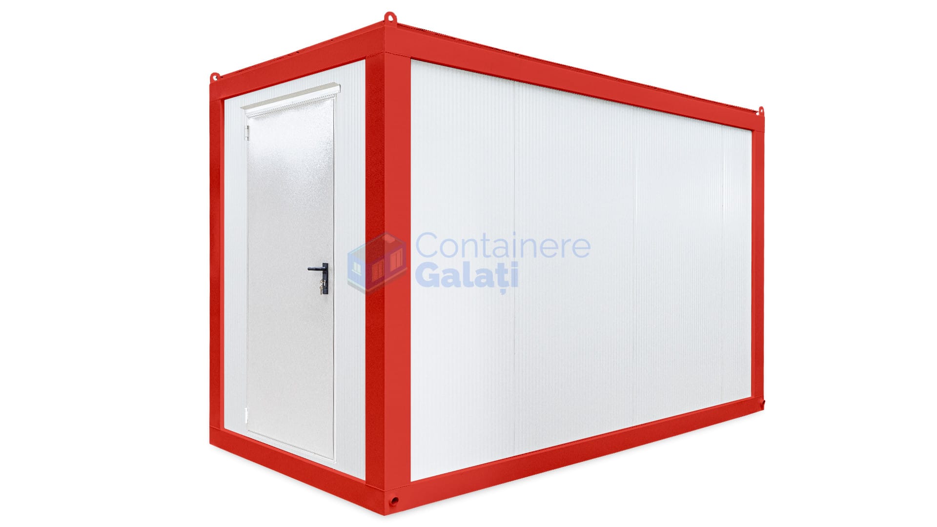 container depozitare galati 4metri rosu