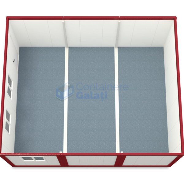 container modular galati 6x72m rosu2