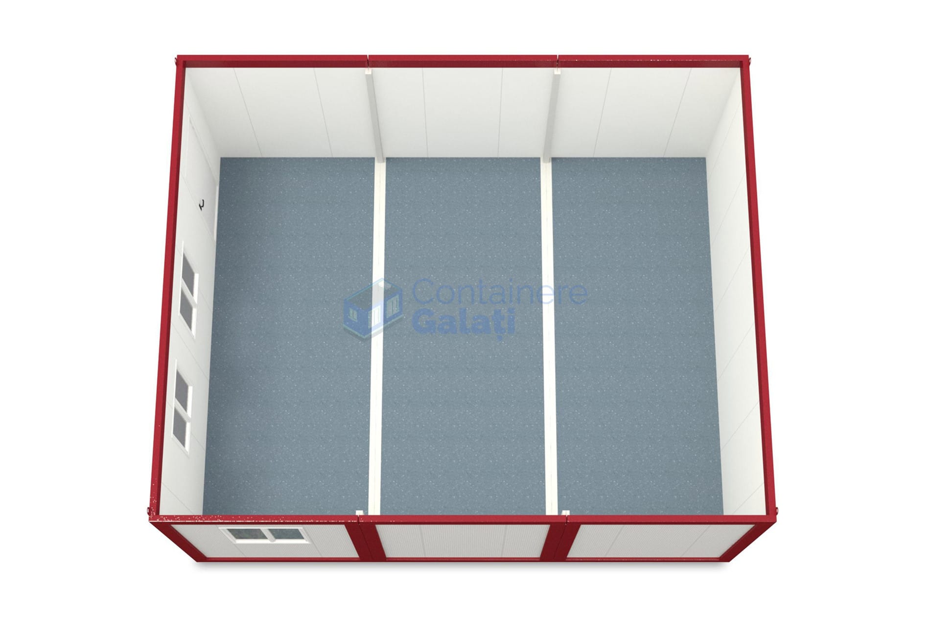 container modular galati 6x72m rosu2
