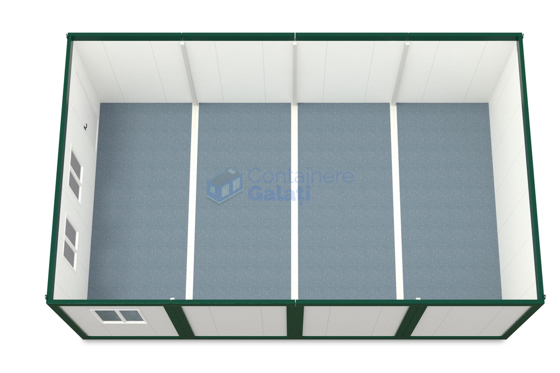 container modular galati 6x96m verde2