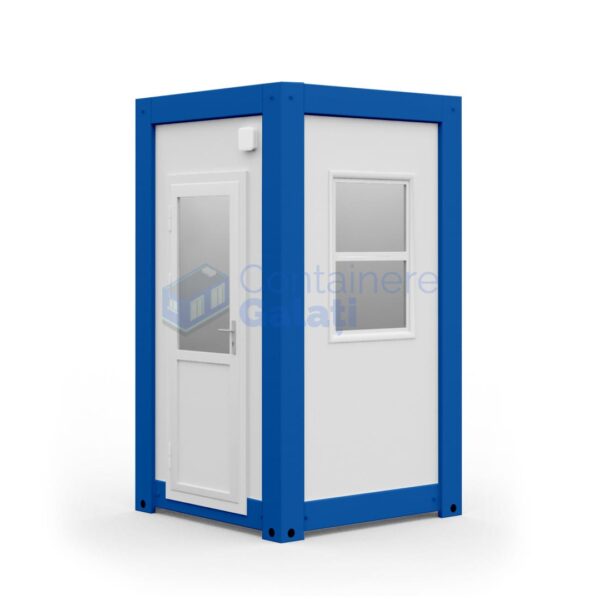 container paza galati model 1 albastru