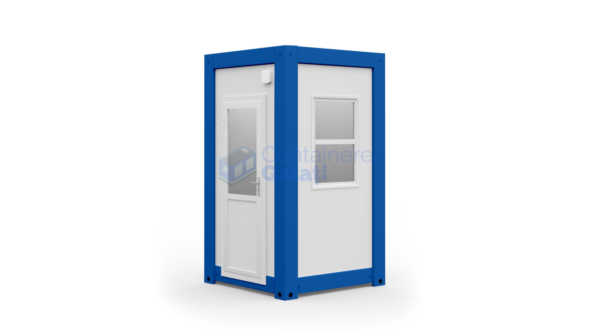 container paza galati model 1 albastru