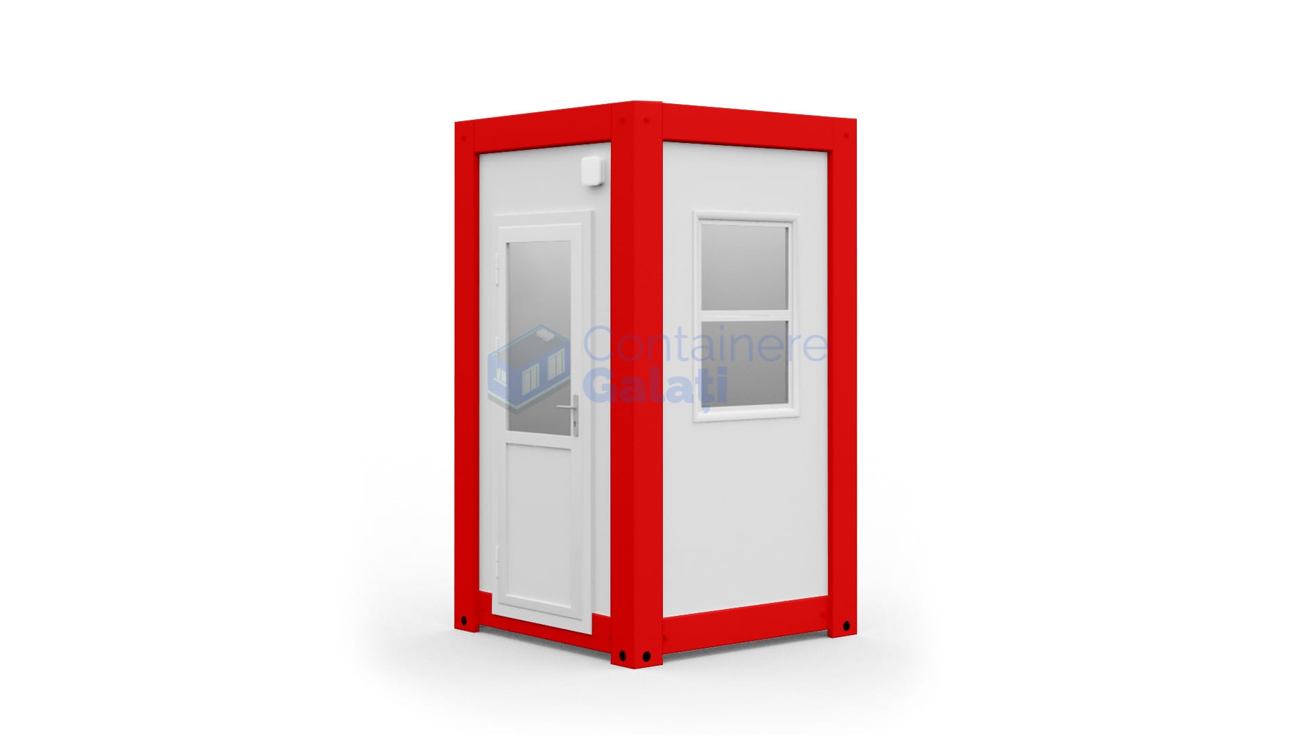 container paza galati model 1 rosu