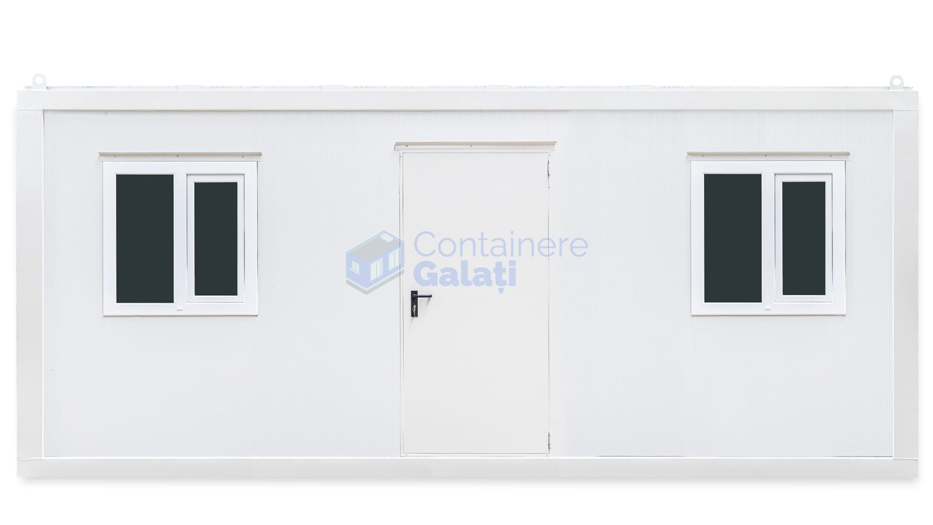 container santier galati 6metri 2geamuri alb