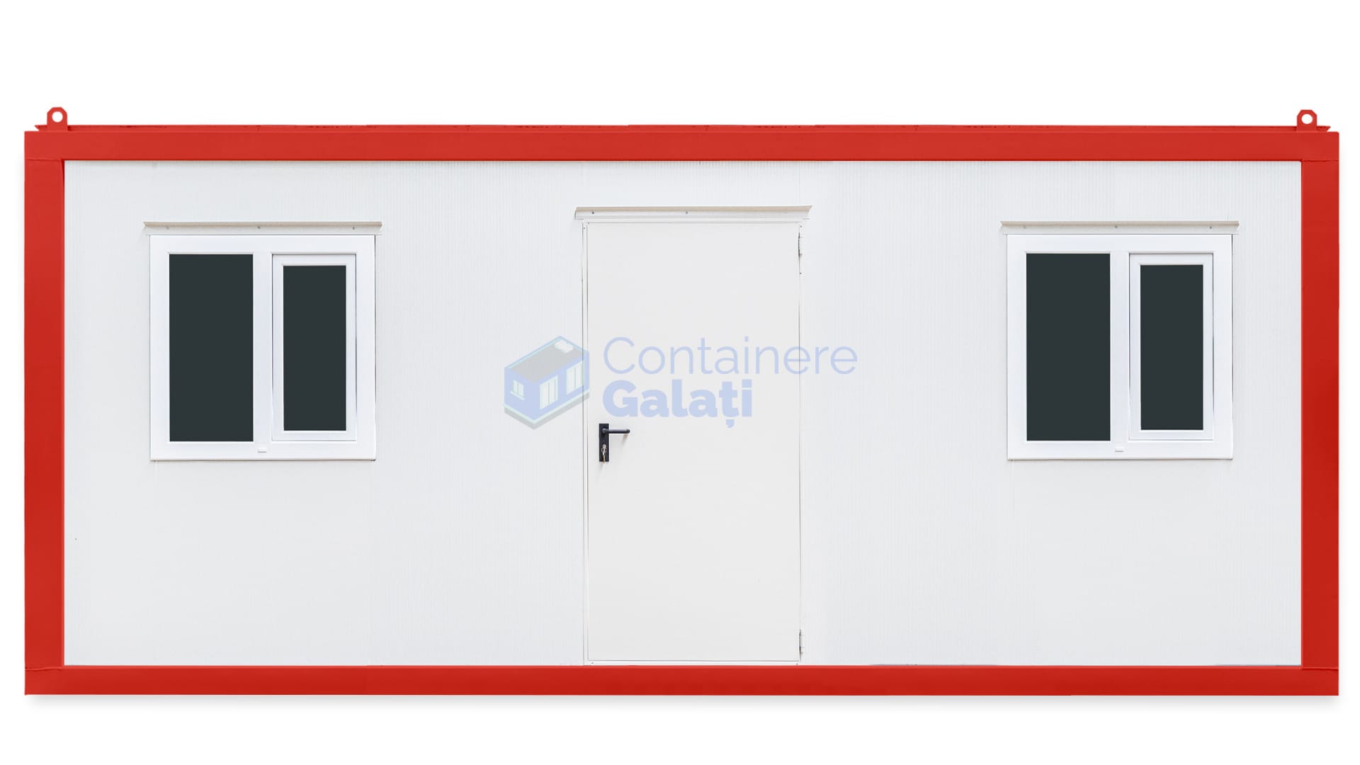 container santier galati 6metri 2geamuri rosu