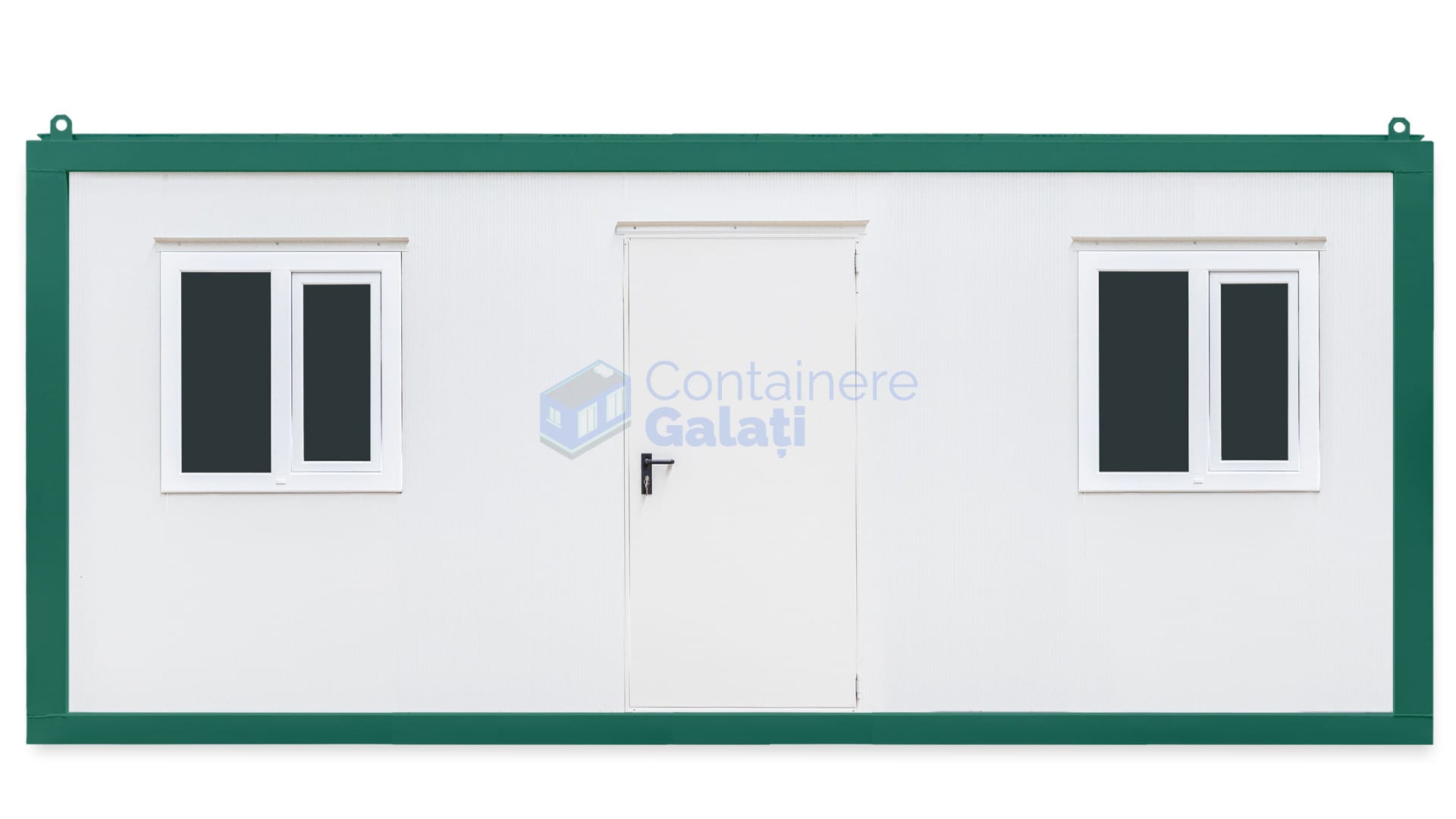 container santier galati 6metri 2geamuri verde