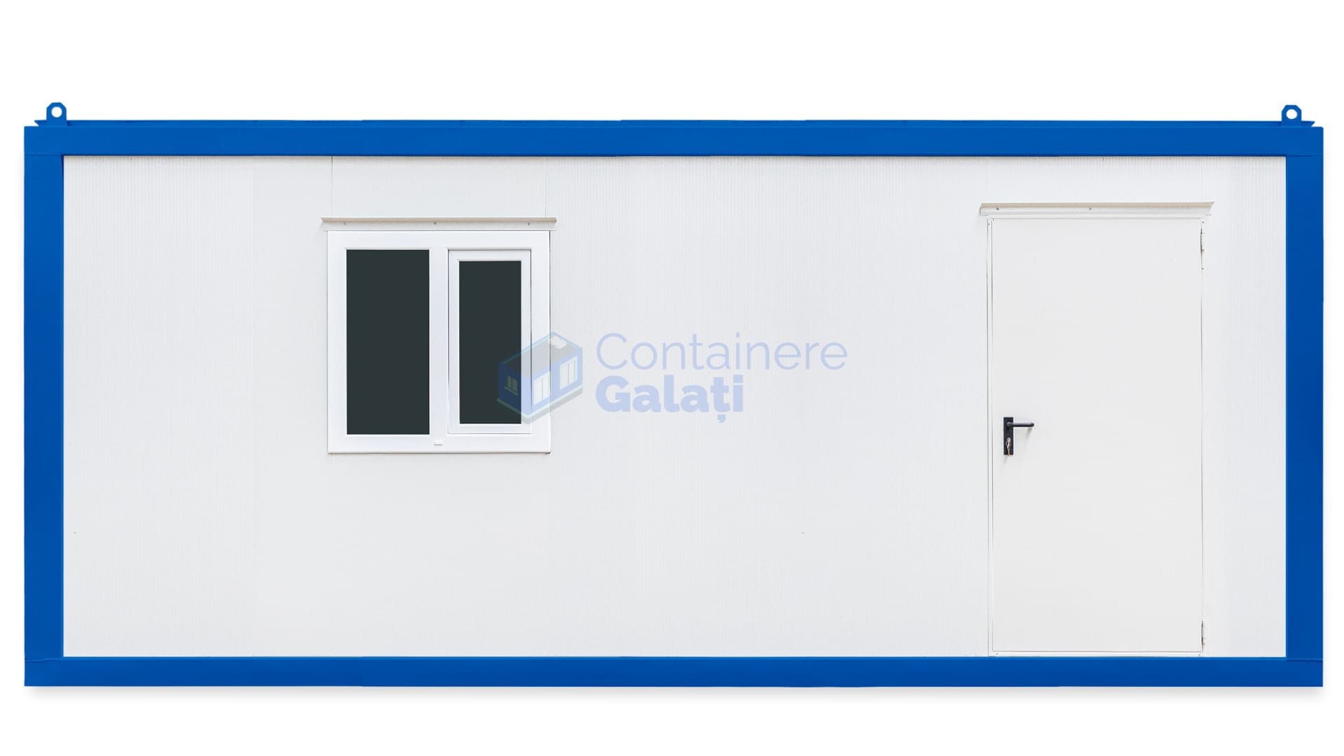 container santier galati 6metri 1geam albastru