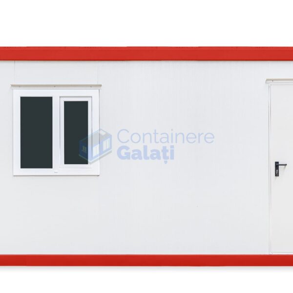 container santier galati 6metri 1geam rosu